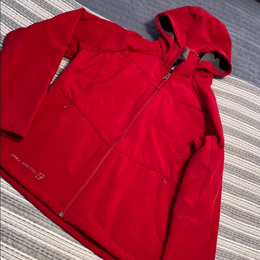 Free Country Soft Shell Jacket Fleece Lined
